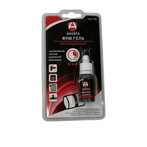 Фиксатор резьбы  6мл неразъемный красный (фум-гель)